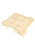 Wylder Millie Ruffle Yellow 2 Pack Indoor/Outdoor Seat Pads (40 x 40cm) - 40cm x 40cm Image 4