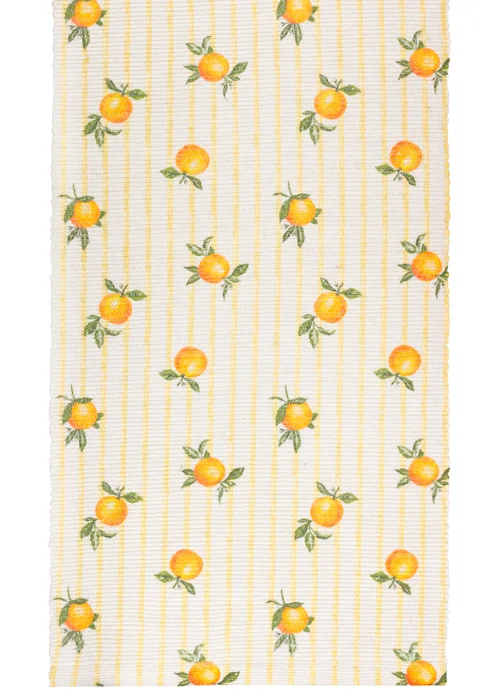 Furn Fruits Oranges Indoor/Outdoor Table Runner (35 x 180cm) - 180x35cm Image 1
