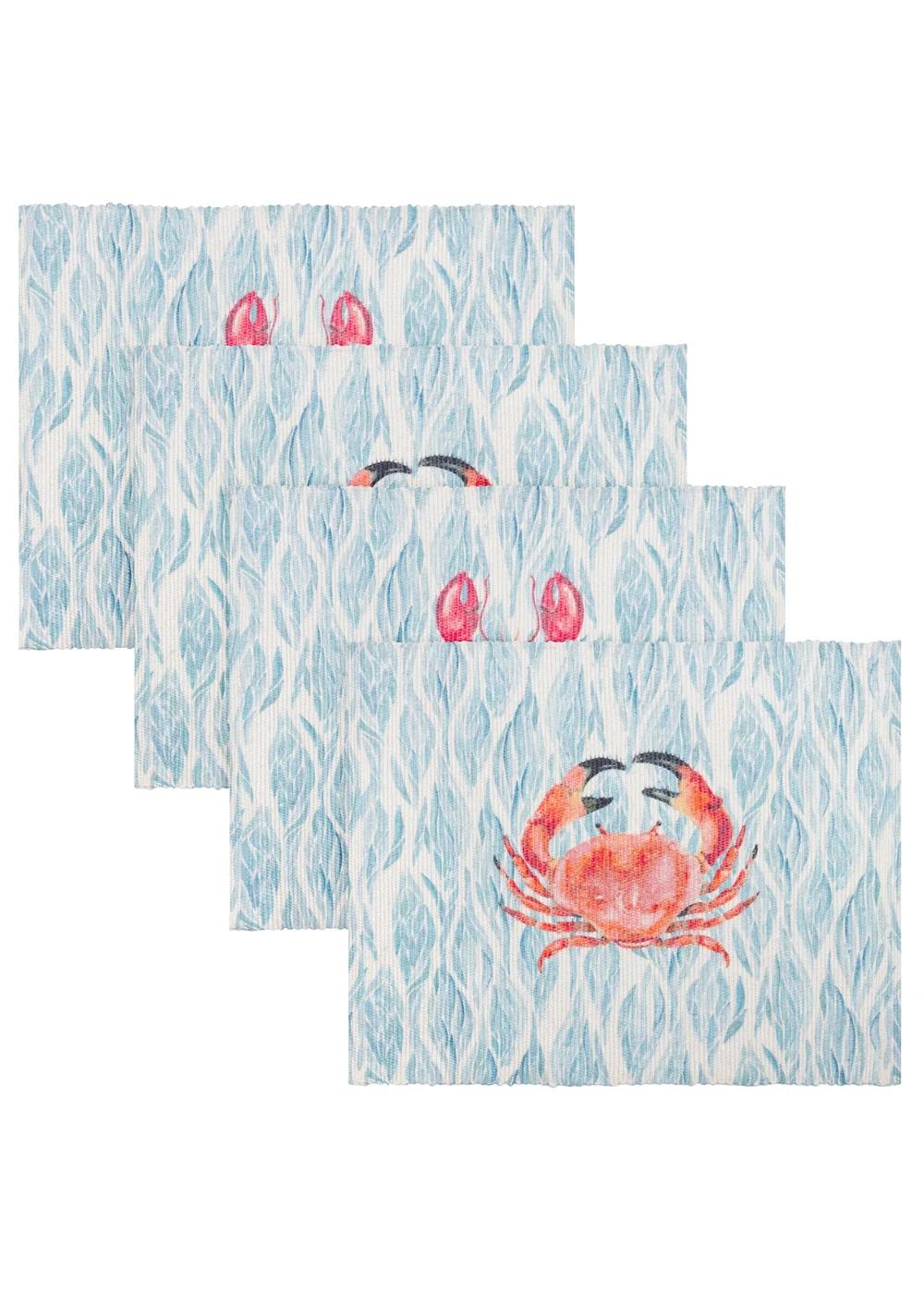 Wylder Abersoch Marine Set of 4 Indoor/Outdoor Placemats (36 x 46cm) - One Size Image 1