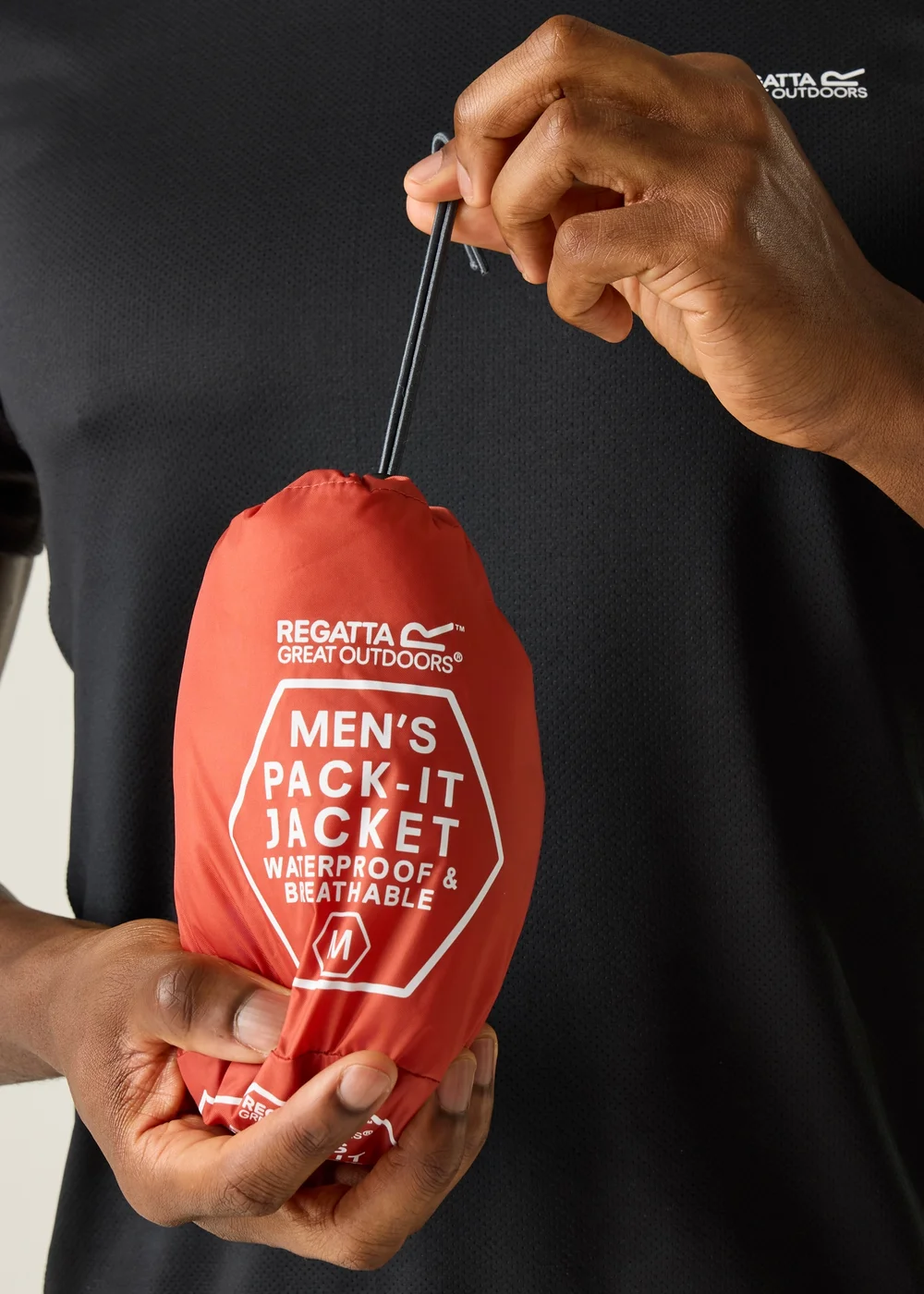 Regatta Brick Pack-It III Waterproof, Breathable Jacket - XL Image 6