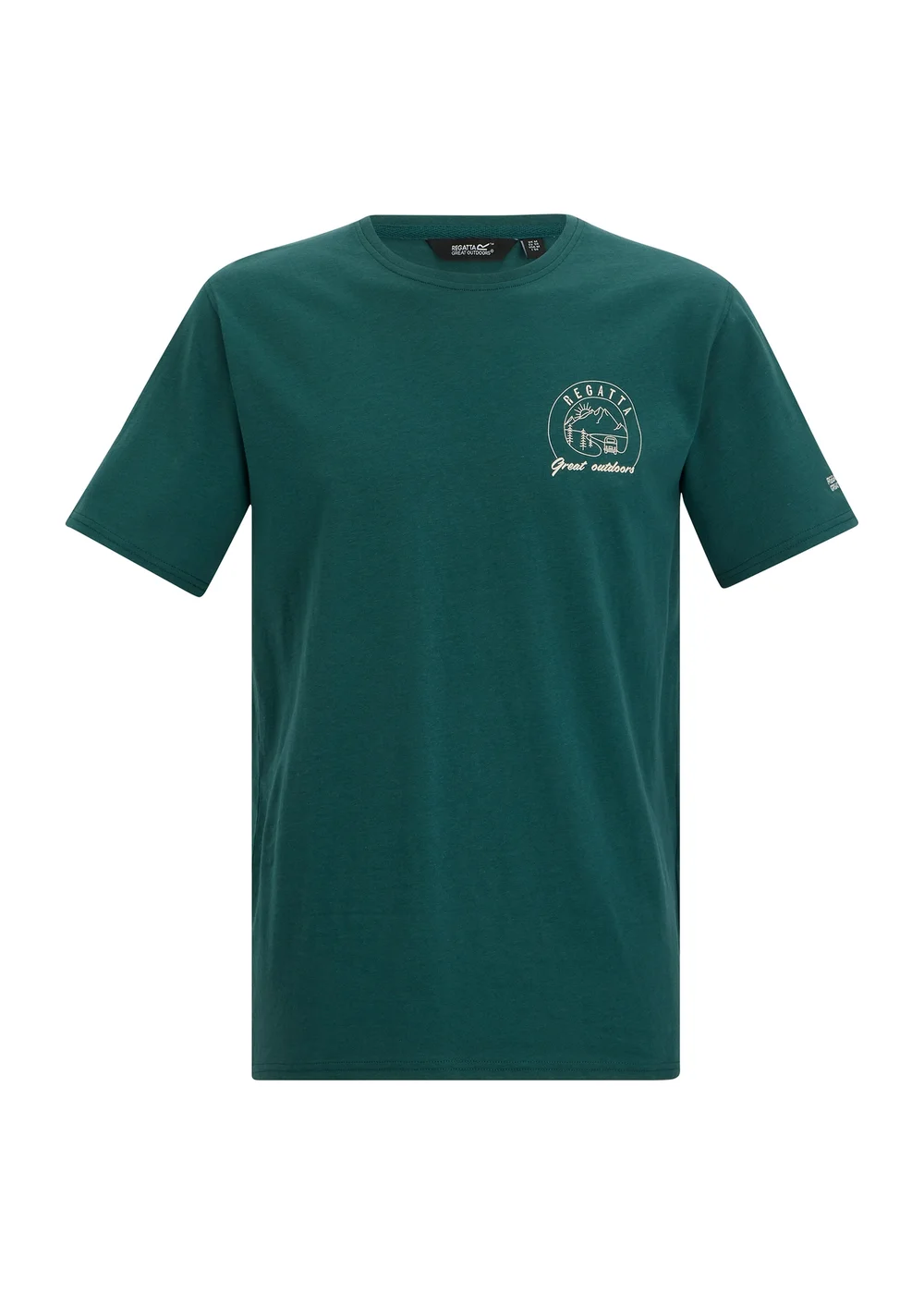 Regatta Mediterranean Green Cline IX T-Shirt - XL Image 5