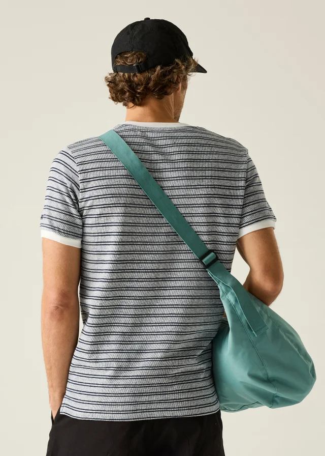 Regatta White Navy Stripe Benlin T-Shirt
