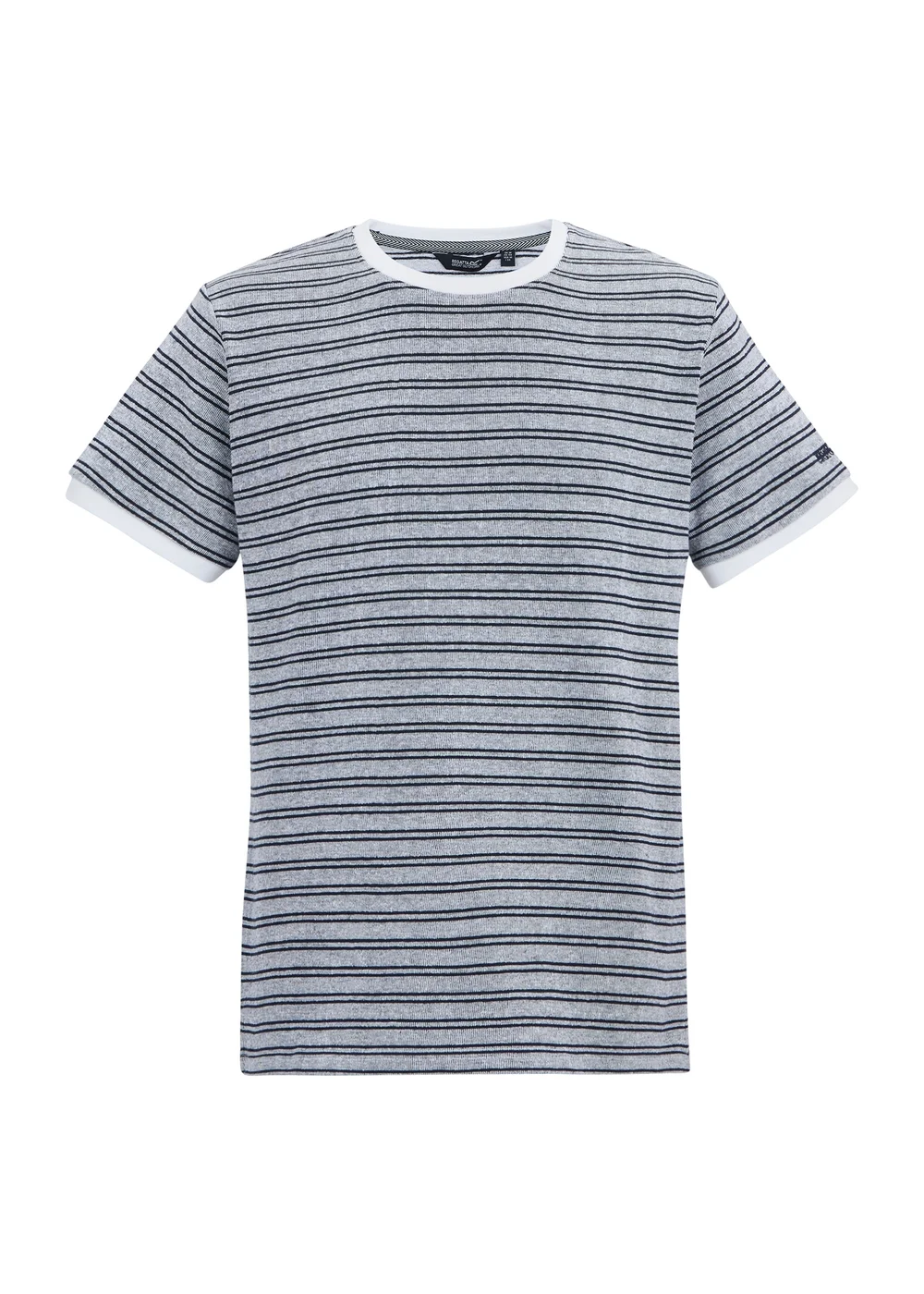 Regatta White Navy Stripe Benlin T-Shirt - 3XL Image 5