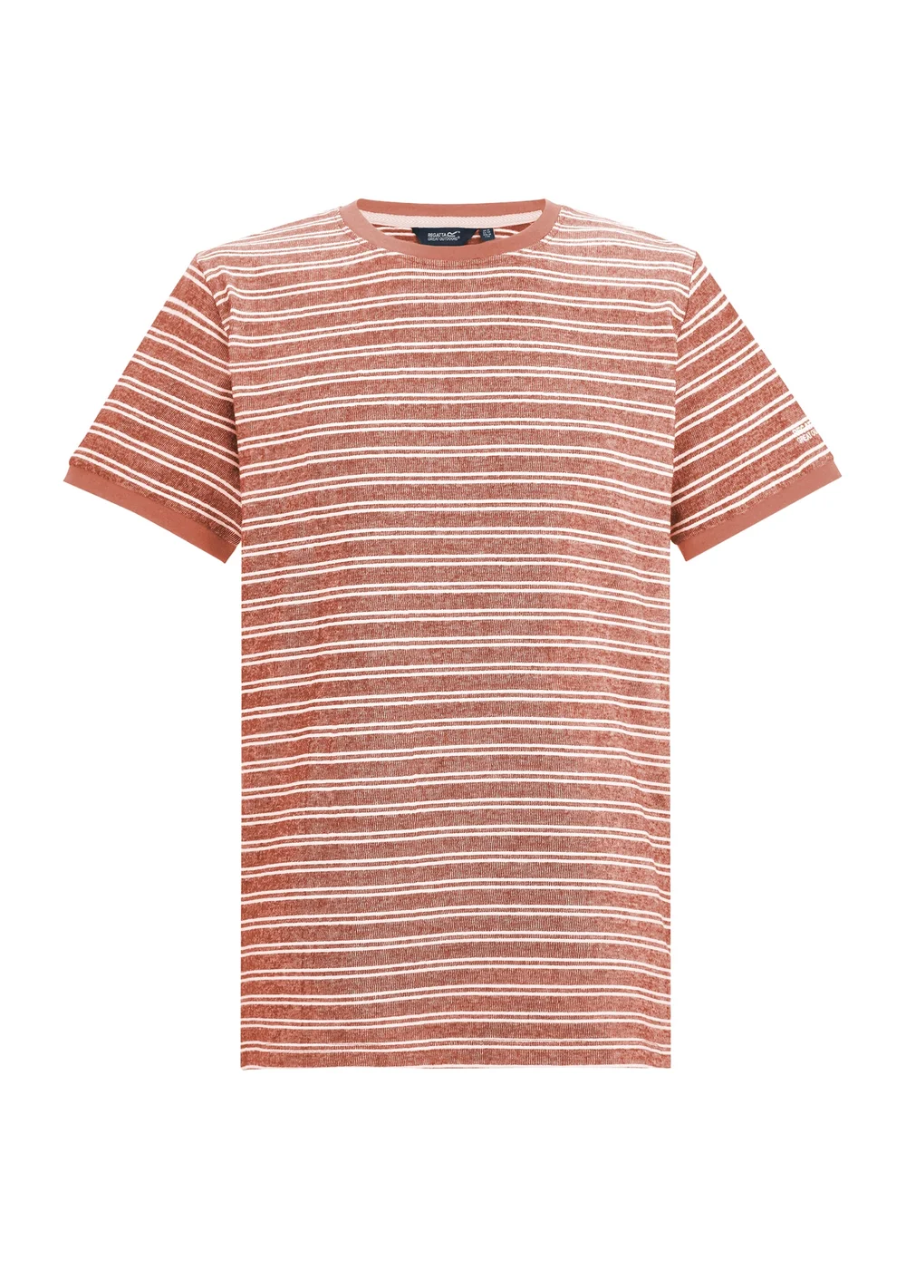 Regatta Brick White Stone Stripe Benlin T-Shirt - 3XL Image 5