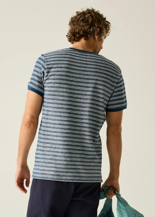 Regatta Moonlight Denim White Stripe Benlin T-Shirt - XL Image 2