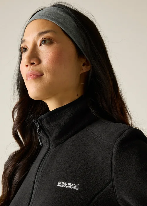 Regatta Black Floreo IV Anti-Pill, Symmetry Fleece - 10 Image 4