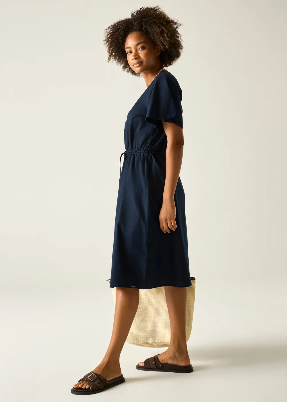 Regatta Navy Elona Dress - 12 Image 4