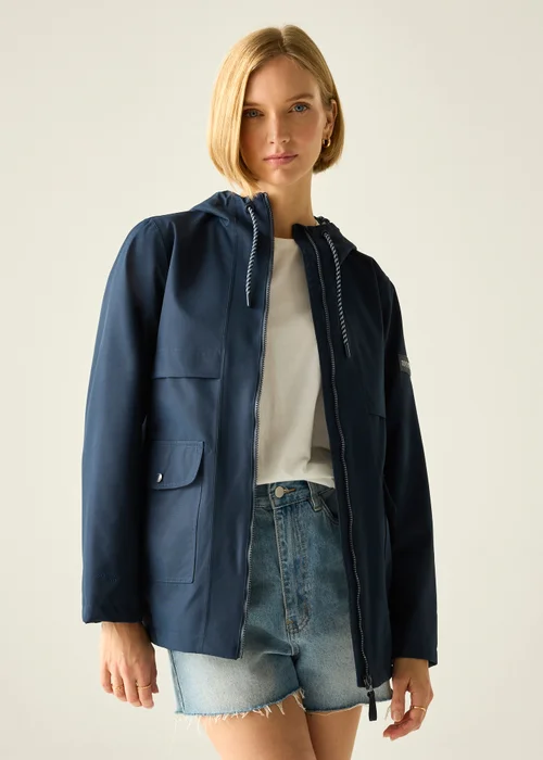 Regatta Navy Floral Paradise Orlea Waterproof With Isotex Technology Jacket - 10 Image 5