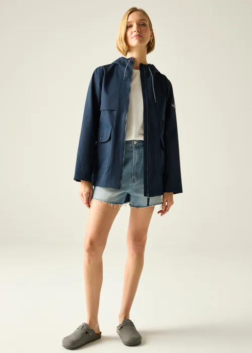 Regatta Navy Floral Paradise Orlea Waterproof With Isotex Technology Jacket - 10 Image 3