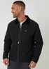 Threadbare Black Cotton Canvas Jacket With Corduroy Collar - S Image 5
