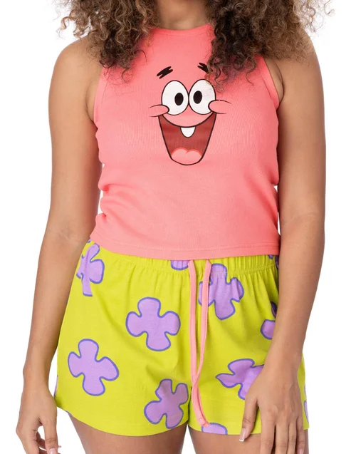 Vanilla Underground Spongebob SquarePants Patrick Pj Set - Extra Large Image 2