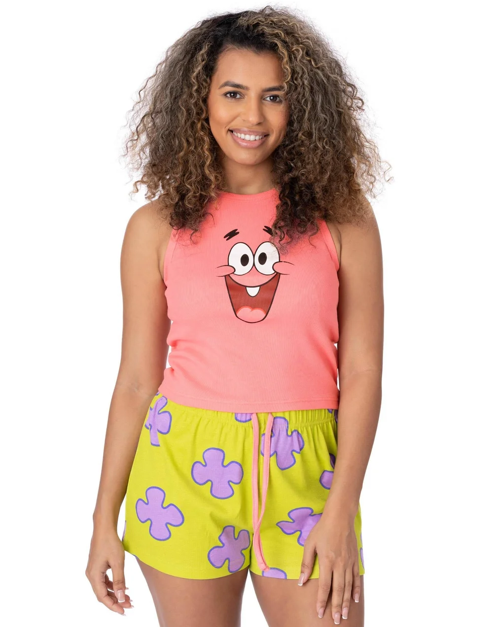 Vanilla Underground Spongebob SquarePants Patrick Pj Set - Extra Large Image 1