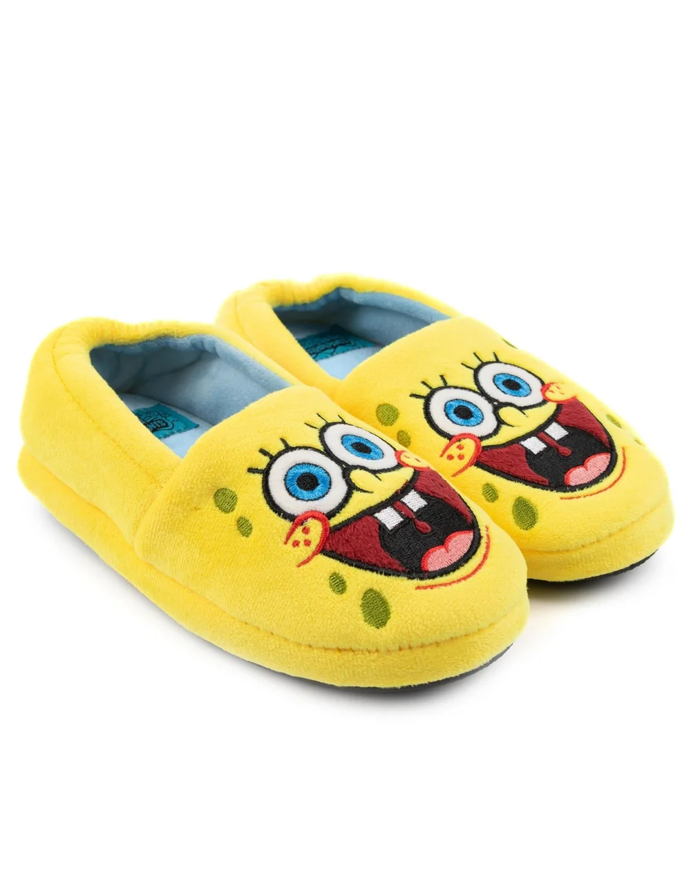 Vanilla Underground SpongeBob SquarePants Kids Slip On Slippers (10 - 4 UK) - 4 Infants Image 3