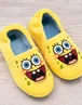 Vanilla Underground SpongeBob SquarePants Kids Slip On Slippers (10 - 4 UK) - Size 1 Infants Footwear Image 2