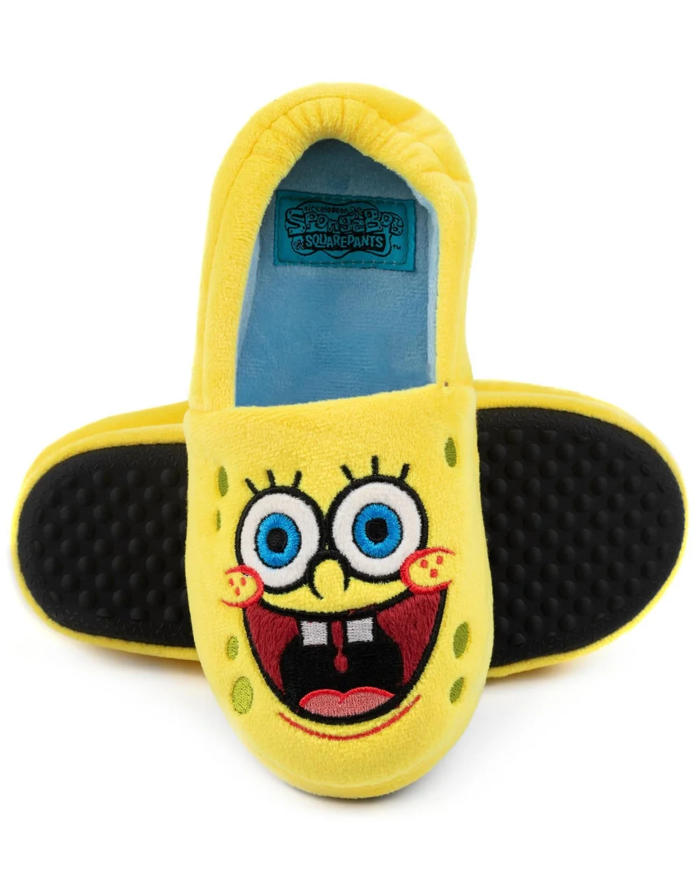 Vanilla Underground SpongeBob SquarePants Kids Slip On Slippers (10 - 4 UK) - 4 Infants Image 5