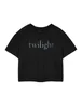 Vanilla Underground Twilight Black Cropped T-Shirt - XXL Image 3