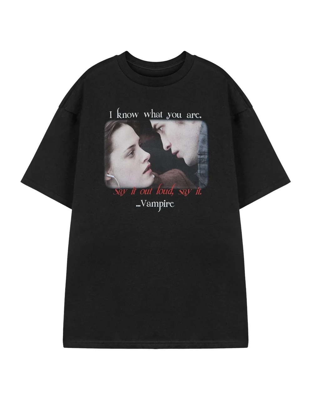 Vanilla Underground Twilight Vampire Black T-Shirt - 3XL Image 3