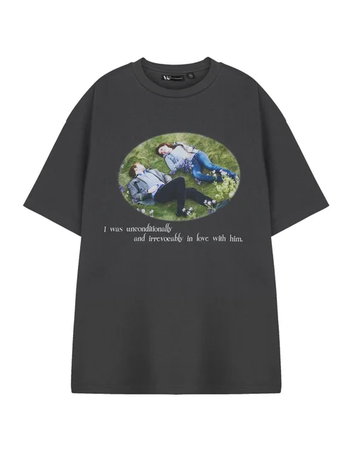 Vanilla Underground Twilight 'Unconditionally' Grey T-Shirt - Small Image 3