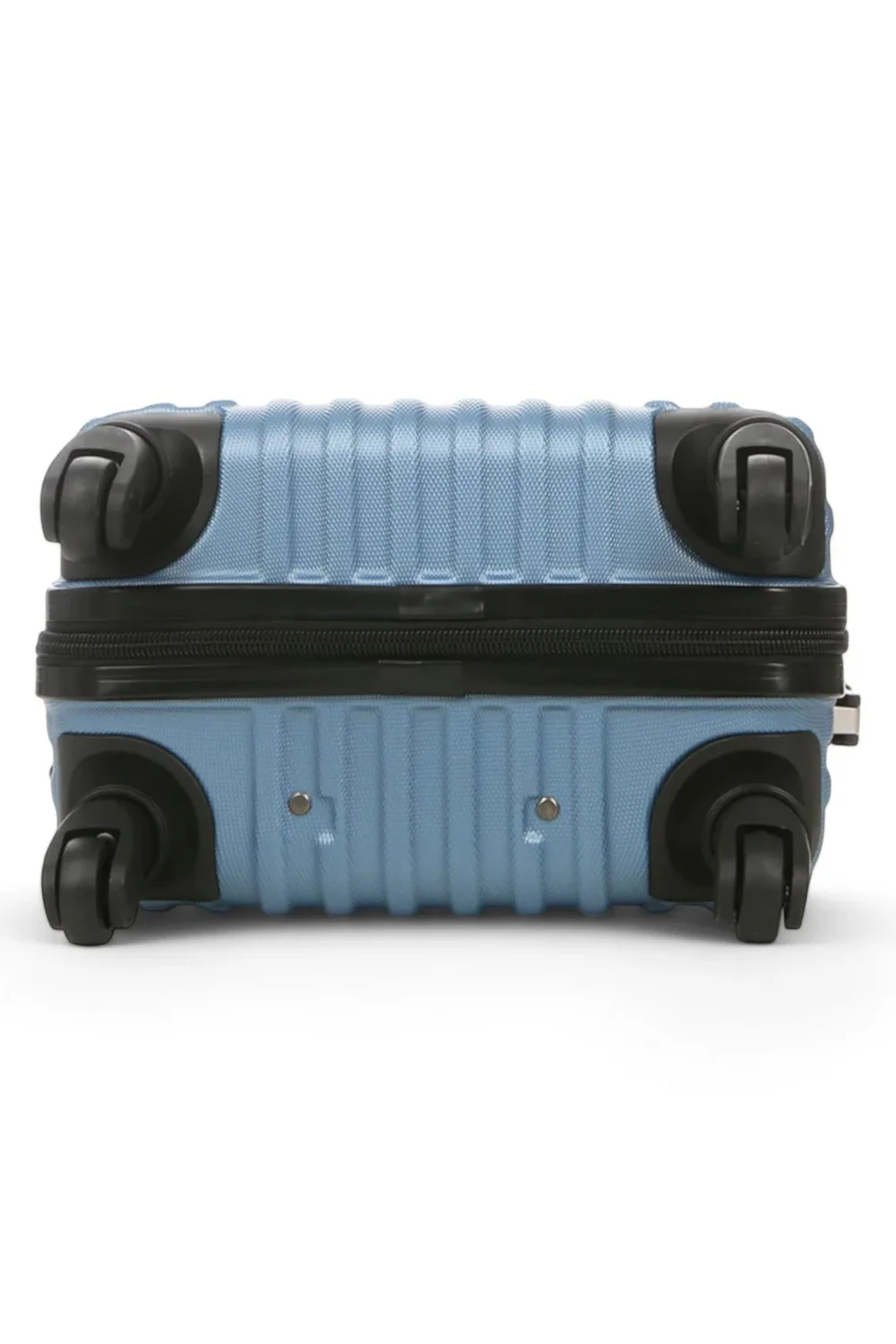 Infinity Luggage Blue Hard Shell ABS Suitcase - M Image 4