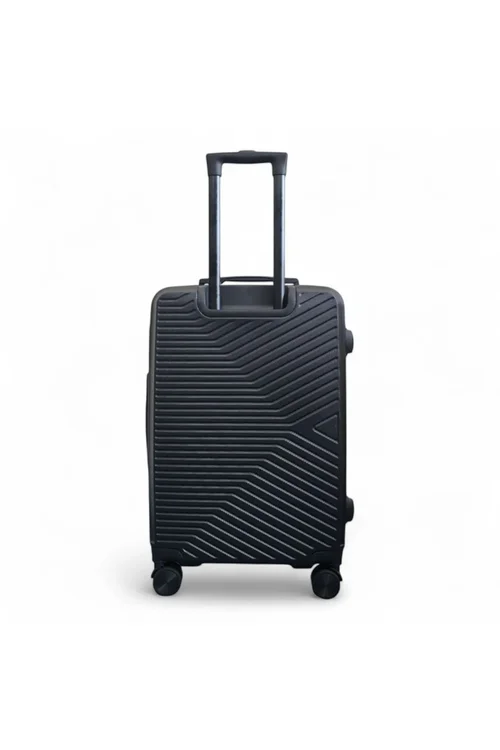 Infinity Luggage Black Hardshell Robust Suitcases - M Image 5
