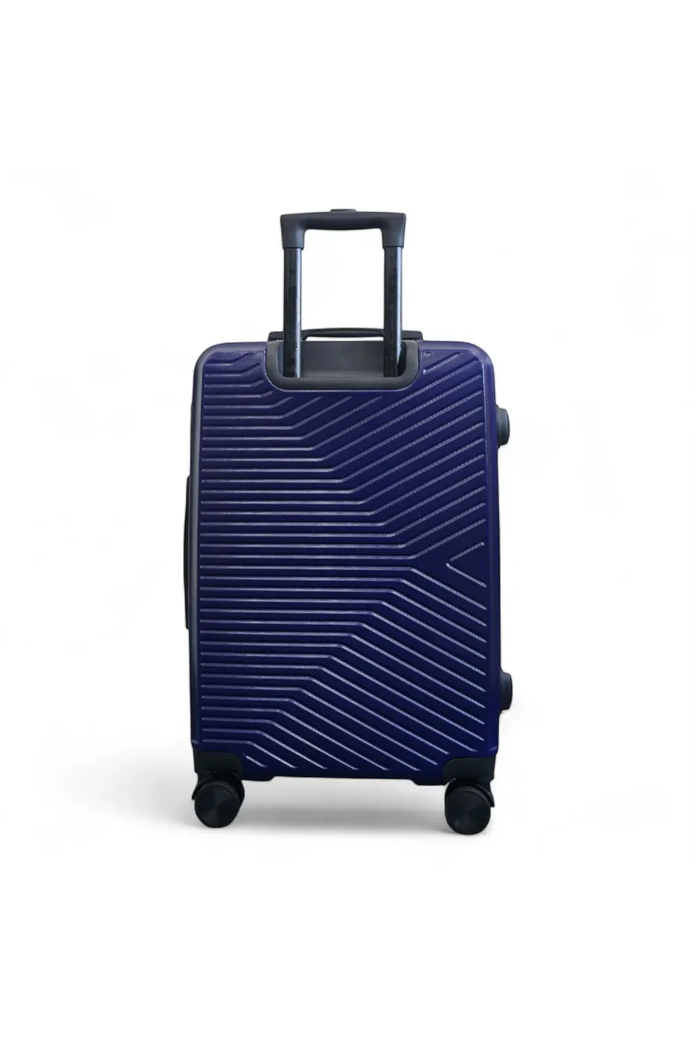 Infinity Luggage Navy Blue Hardshell Robust Suitcases - Cabin Image 4