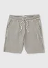 Ecru Diamond Textured Co Ord Shorts - S Image 1
