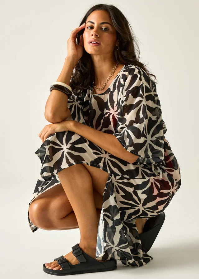 Regatta Abstract Floral Avorno Lightweight Cover Up