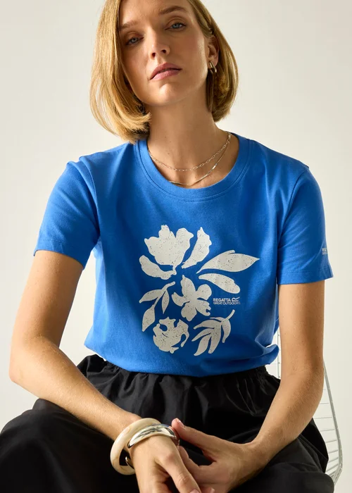 Regatta Sonic Blue Fleur Bloom Filandra IX T-Shirt - 10 Image 1