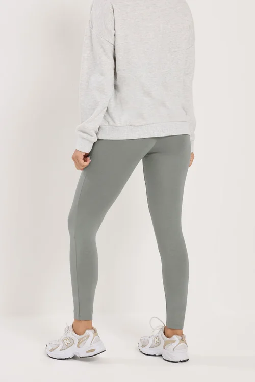 PixieGirl Petite 2 Pack Grey & Black Leggings - 12/L27 Image 5