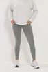 PixieGirl Petite 2 Pack Grey & Black Leggings - 12/L27 Image 4