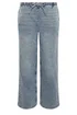 PixieGirl Petite Mid Blue Pull On Wide Leg Jeans - 16/L27 Image 5
