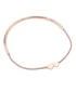 Say It With Rose Gold Detachable Double Heart Choker Necklace - 16 - inch Image 1