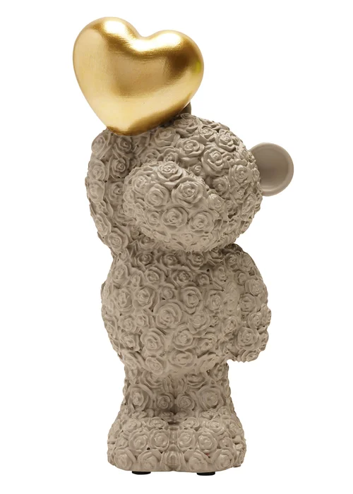 Love Is Sweet Grey Bear With Heart - One Size Image 2