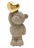 Love Is Sweet Grey Bear With Heart - One Size Image 2