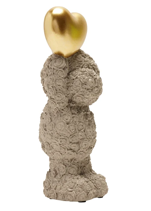 Love Is Sweet Grey Bear With Heart - One Size Image 4