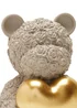 The Seasonal Gift Co. Love Is Sweet Grey Bear Holding Heart In Both Arms - One Size Image 4