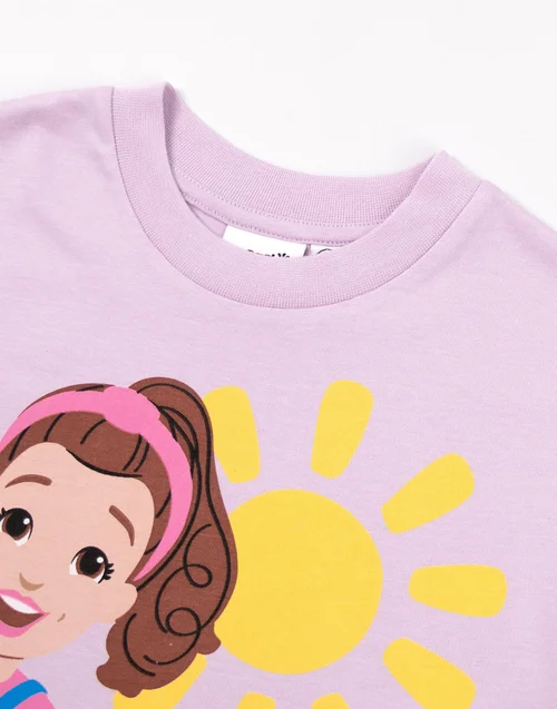 Vanilla Underground Ms. Rachel Girls Pink Clap Clap T-Shirt (12 mnths - 5 years) - 3-4 Yrs Image 4