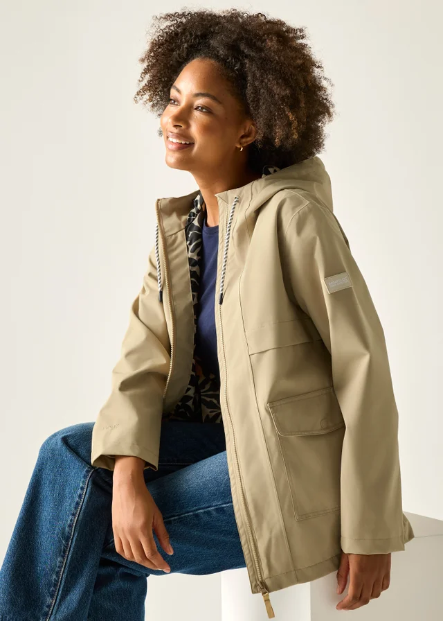 Regatta Barleycorn Abstract Floral Orlea Waterproof With Isotex Technology Jacket