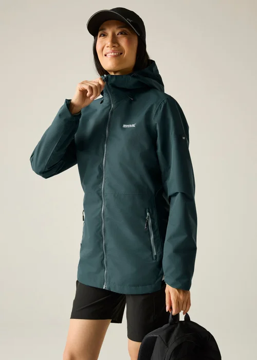 Regatta Mediterranea Green Hamara IV Waterproof With Isotex Technology Jacket - 20 Image 1