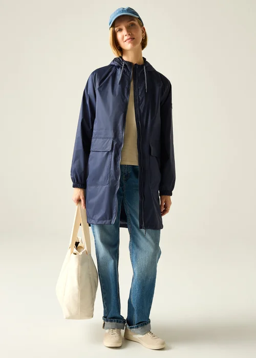 Regatta Navy Brindel Pack-It Waterproof With Isolite Technology Jacket - 10 Image 3