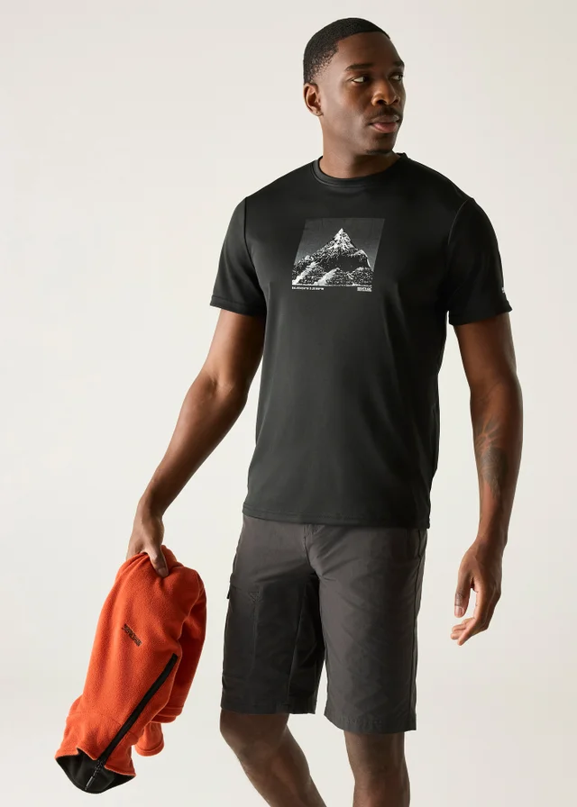 Regatta Black Fingal T-Shirt