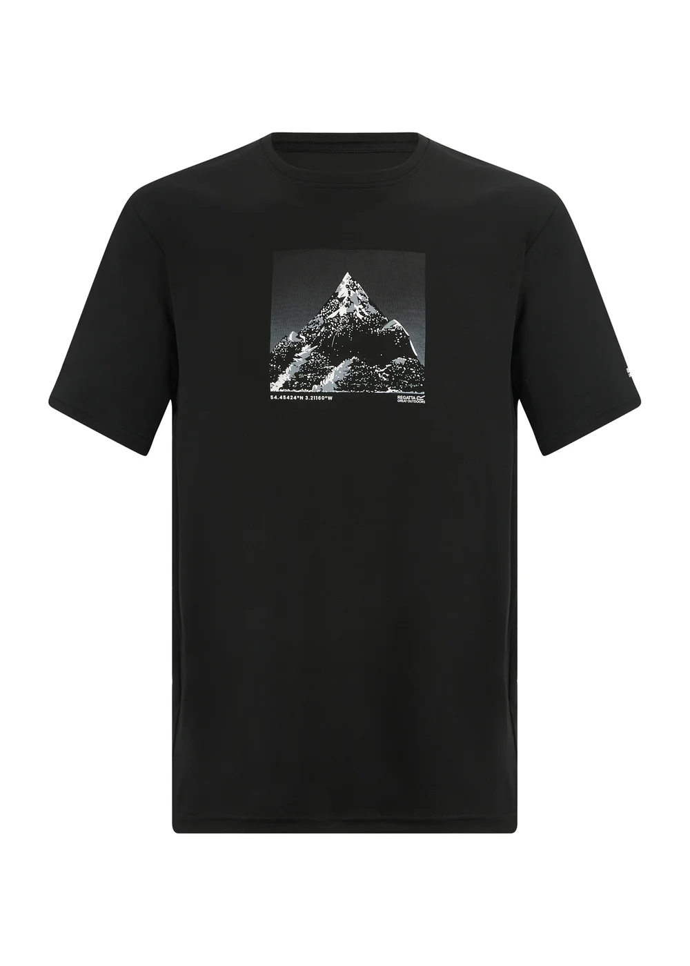 Regatta Black Fingal T-Shirt - S Image 5