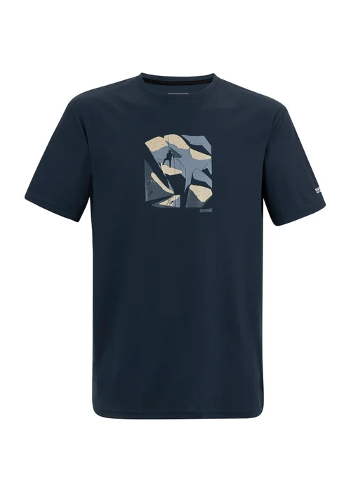 Regatta Navy Fingal T-Shirt - S Image 5