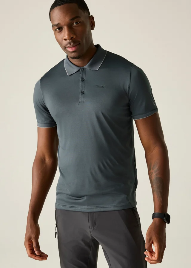 Regatta Dark Storm Solid Remex II Quick Drying Polo Shirt