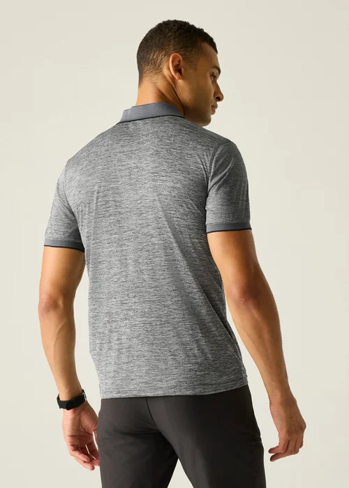 Regatta Silver Grey Remex II Quick Drying Polo Shirt - 3XL Image 2