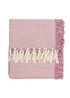 Yard Wisley Heather/Pink Woven Outdoor Throw (130 x 180cm) - 130 x 180cm Image 1