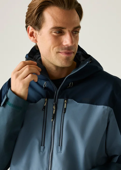Regatta China Blue Navy Night Sky Maland II Waterproof, Breathable Jacket - 3XL Image 6