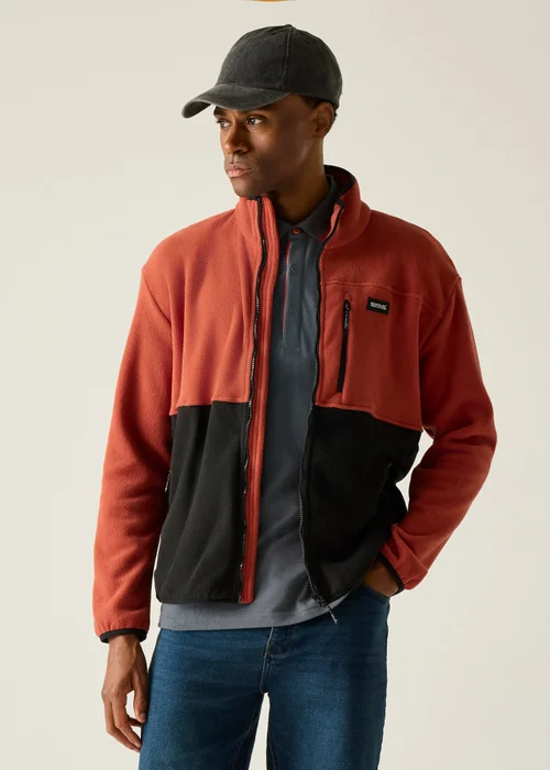 Regatta Brick Red Black Frankie Fleece - L Image 1