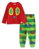 Vanilla Underground The Very Hungry Caterpillar Unisex Kids Red Long Pyjama Set (12 mnths - 6 years) - 4-5 Yrs Image 1