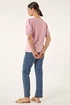 Roman Pink Textured Jersey Stretch Top - 14 Image 3